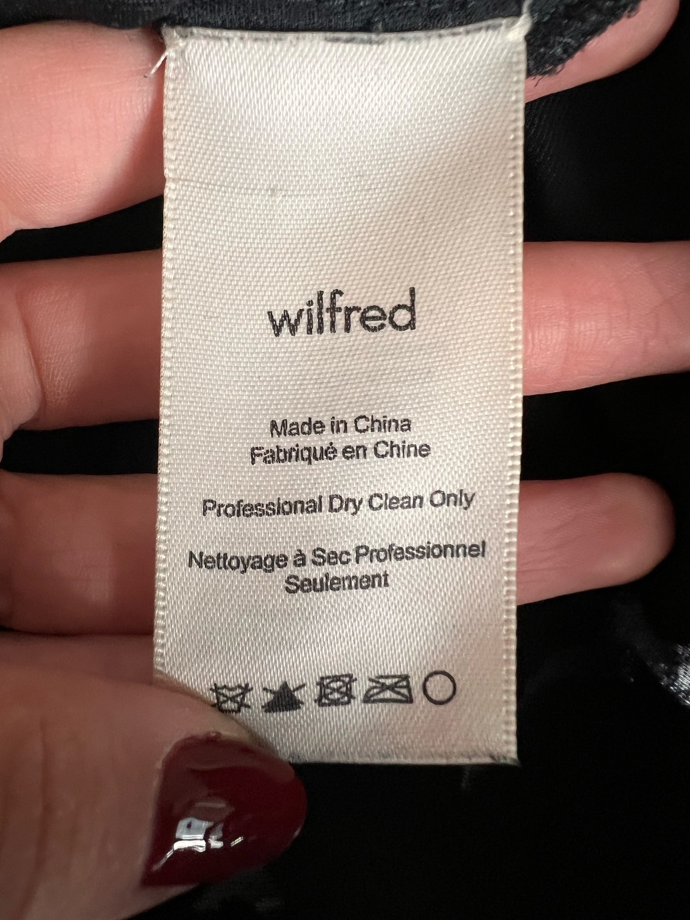 ARITZIA Wilfred Sheer Velvet Floral Tank Silk Blend Cropped Top - Picture 6 of 7